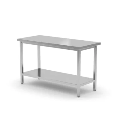 Arbejdsbord med underhylde, 1000x700 mm