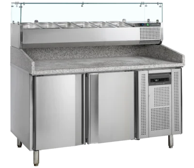 Pizzabord inkl. opsats, Tefcold