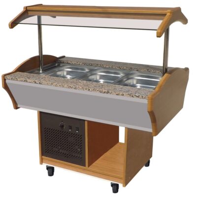 Buffet salatbar, 3 GN
