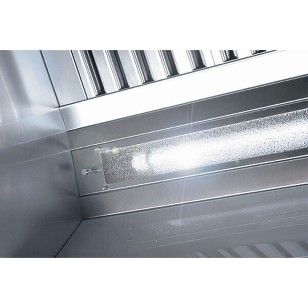 Industri emfang-  komplet med motor, filtre og lys 2500 x 900 mm - Billede 2