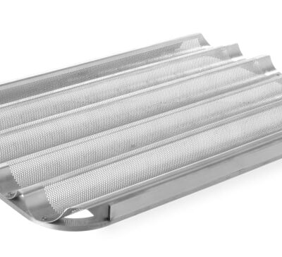 Bageplade til flutes i 40 x 60 cm