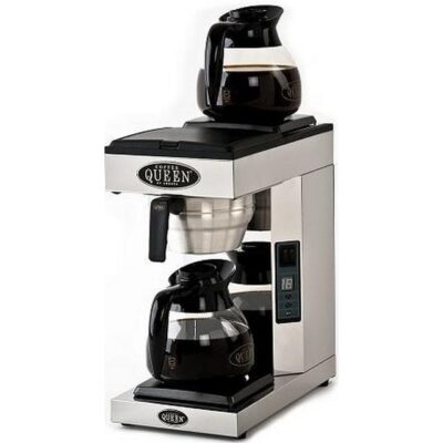 Kaffemaskine, 2 plader - Automatisk vandpåfyldning, Queen