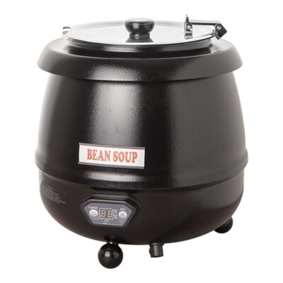 Elektrisk suppevarmer / suppegryde 8 liter -sort, Bistro