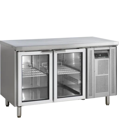 Kølebord med 2 glaslåger, Tefcold