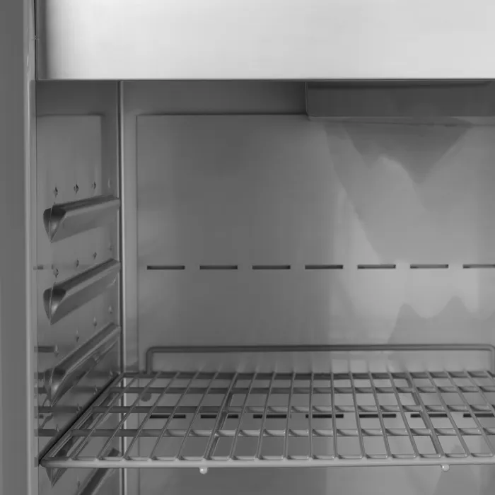 Dobbelt køleskab med hjul - RK1420X1, Tefcold - Billede 4