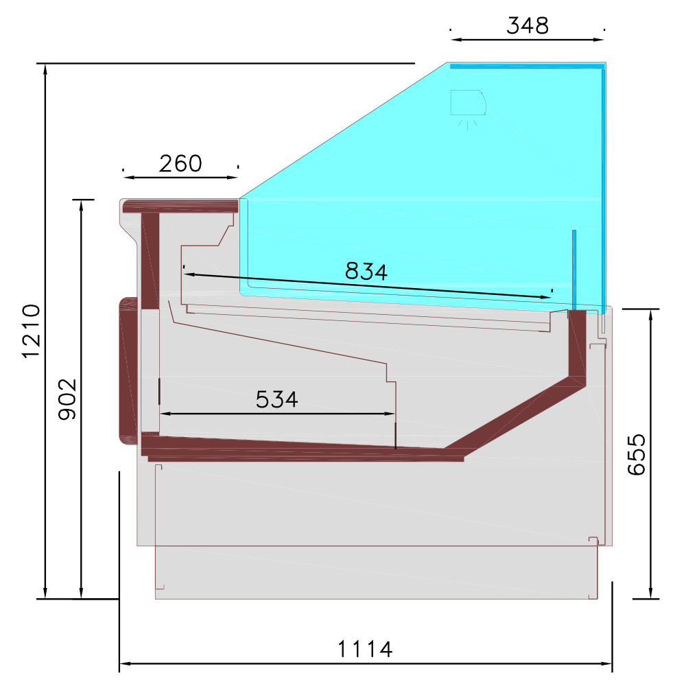 Køledisk 1310 mm bred, Diamond - Billede 2