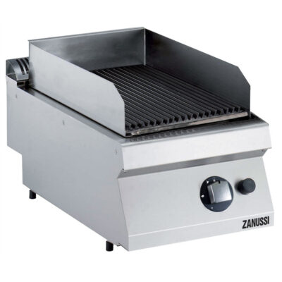 Enkelt lavastengrill til gas, Zanussi