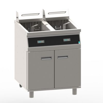 Dobbelt gulvfriture std. FKI - elektronisk betjening