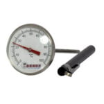 Stegetermometer, fra 0°C til 100°C med 127 mm sensor i rustfrit stål