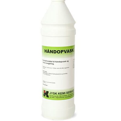 Håndopvask 1 liter - skånsom mod hænderne