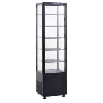 Displaykøler 285 liter - sort farve