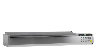 Køleopsats 200 cm til 1/4 GN med stållåg