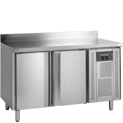 Kølebord 2 låger og bagkant, Tefcold