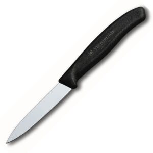 Grøntsagskniv, sort skaft, Victorinox