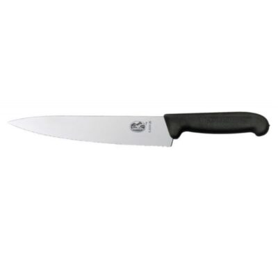 Kokkekniv 25 cm - med brødskær, Victorinox