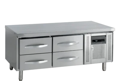 Lavt "Snack" Kølebord med 4 skuffer til maskiner, Tefcold