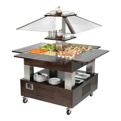 Salatbar / salatbuffet, Rollergrill