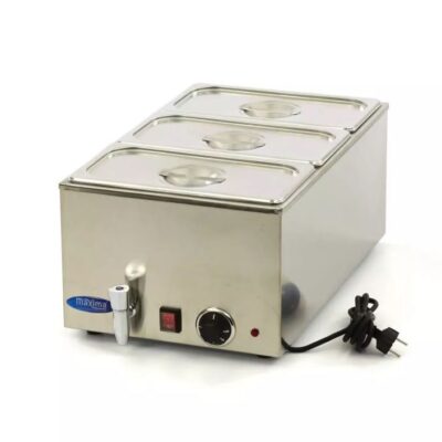 Bain Marie ECO med aftapningshane og 3 x 1/3 GN