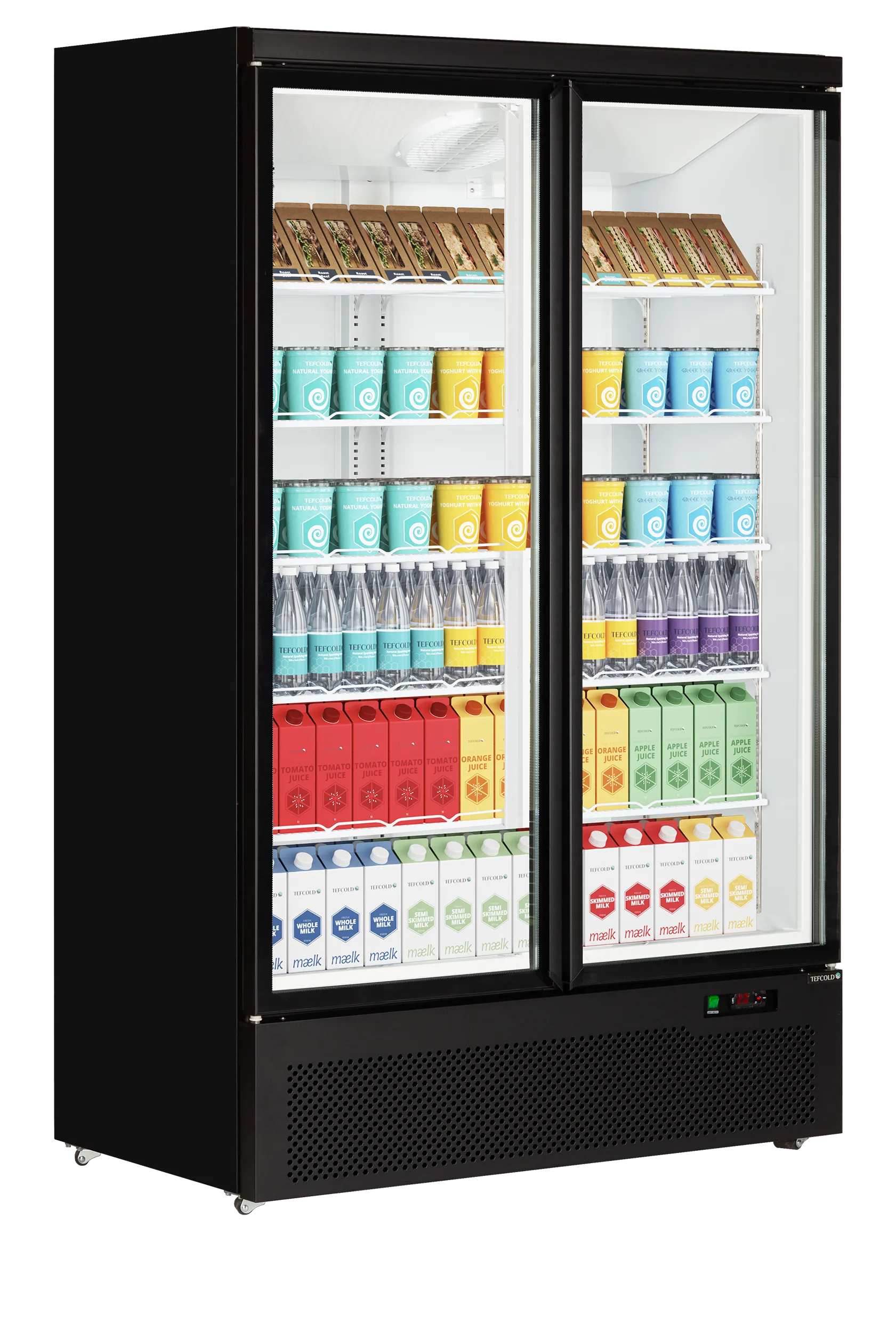 Energibesparede displaykøler, Atom Maxi C2DB, Tefcold - Billede 2