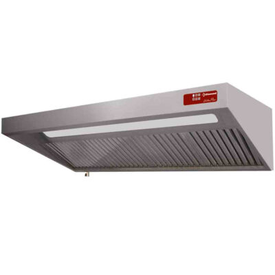 Industri emfang-  komplet med motor, filtre og lys 2500 x 900 mm
